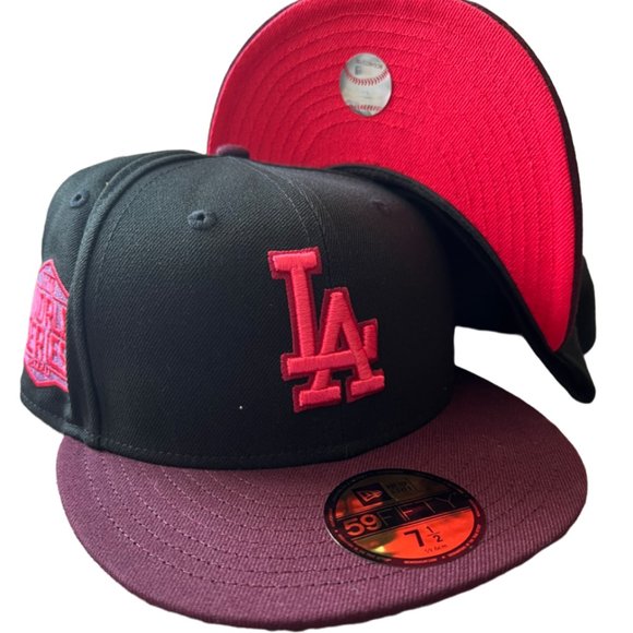 New Era Los Angeles Dodgers 2020 WS Side Patch 59FIFTY Fitted Hat - Picture 1 of 7